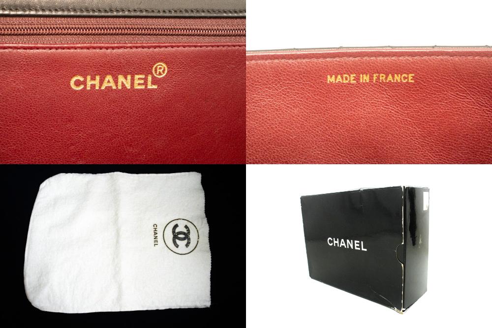Black Leather Chanel Crossbody Bag