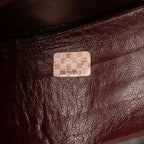 Black Leather Chanel Flap Bag