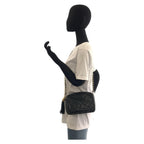 Black Leather Chanel Shoulder Bag