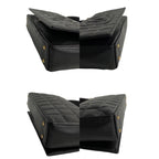 Black Leather Chanel Shoulder Bag