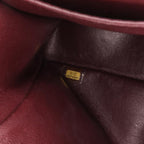 Black Leather Chanel Flap Bag