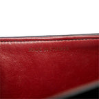 Black Leather Chanel Flap Bag