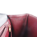 Black Leather Chanel Shoulder Bag