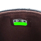 Black Leather Chanel Shoulder Bag