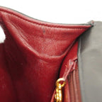 Black Leather Chanel Shoulder Bag
