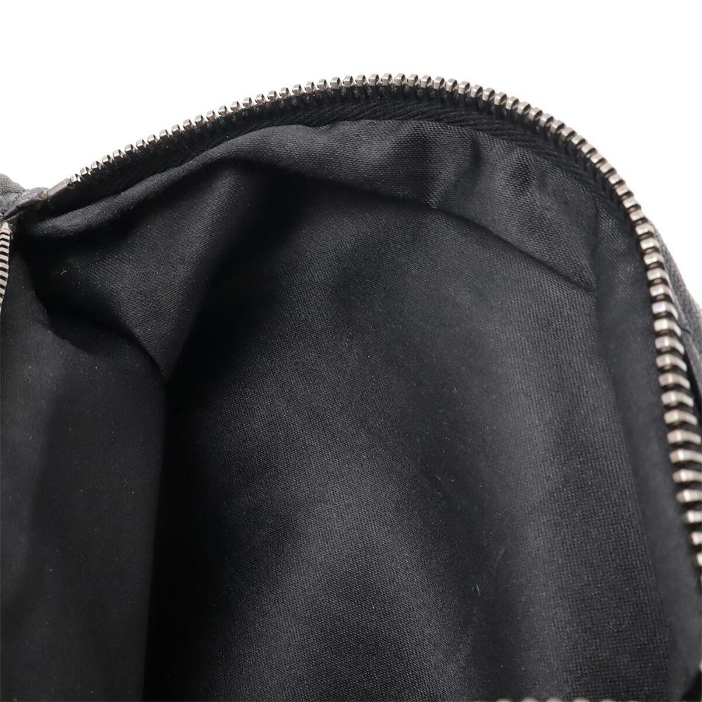 Black Leather Chanel Belt Bag