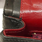 Black Leather Chanel Flap Bag