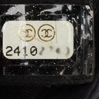 Black Leather Chanel Flap Bag