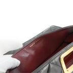 Black Leather Chanel Shoulder Bag