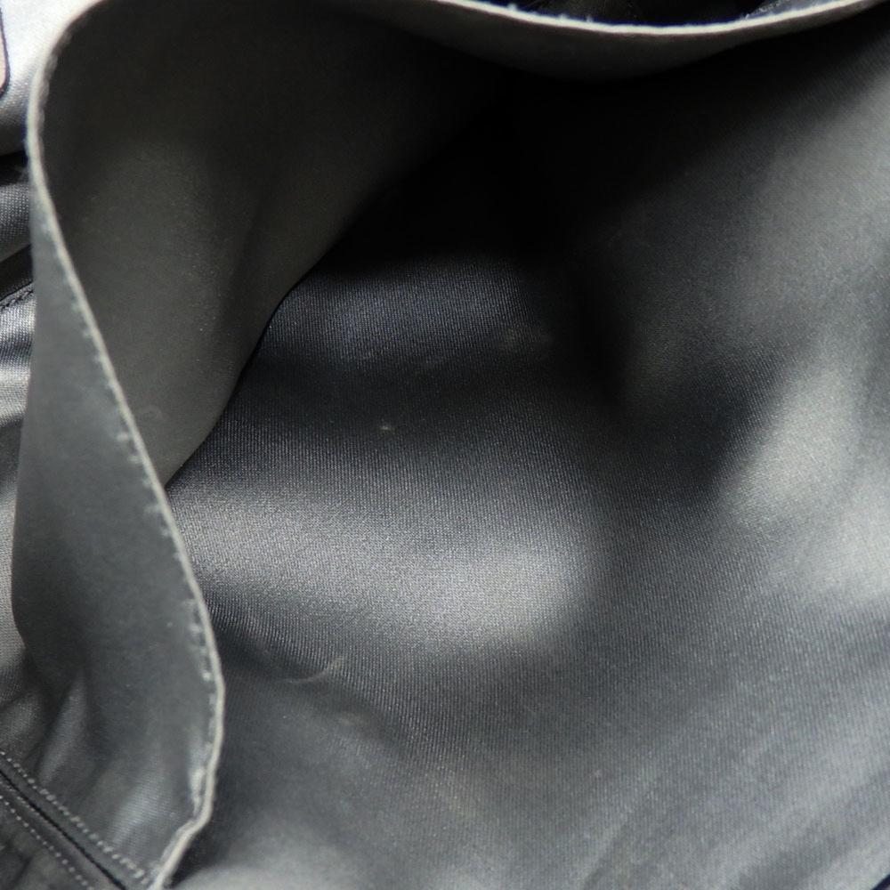Black Leather Chanel Shoulder Bag