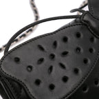 Black Leather Chanel Crossbody Bag