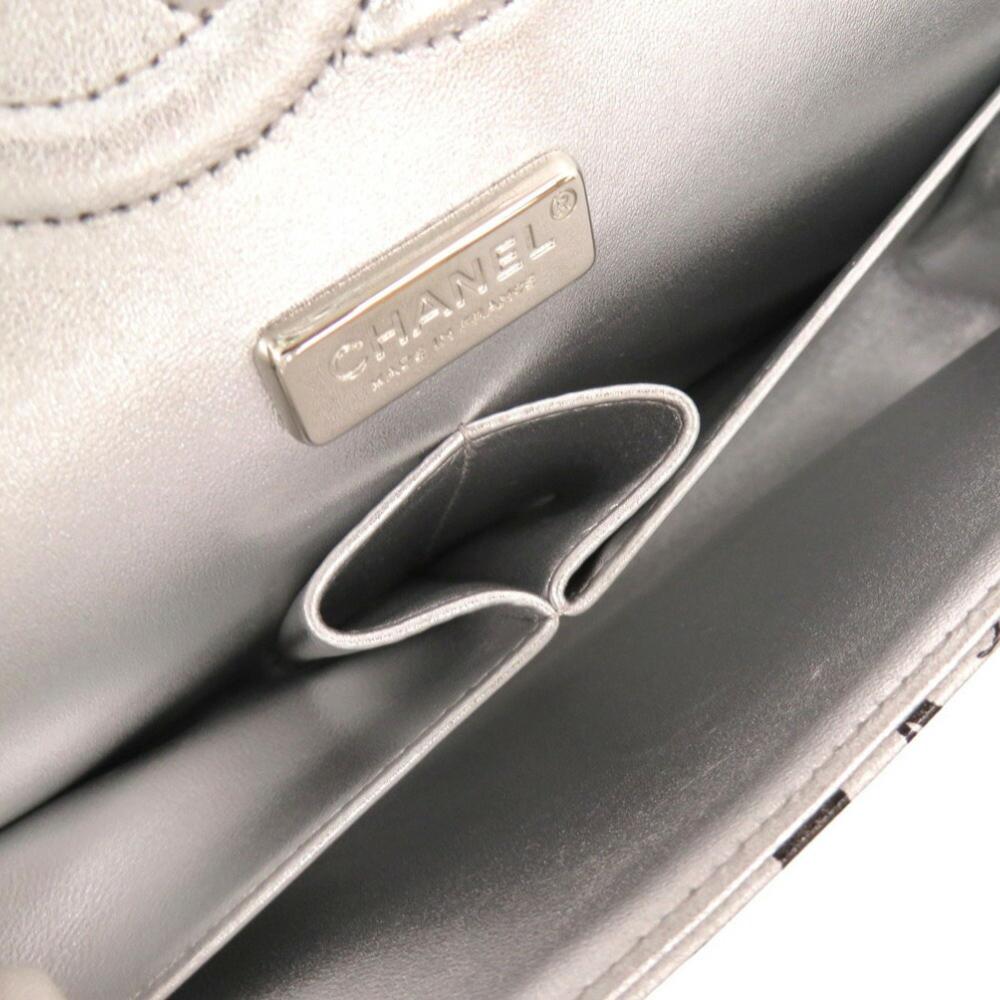 Black Leather Chanel Flap Bag