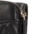 Black Leather Chanel Shoulder Bag
