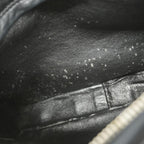 Black Leather Chanel Shoulder Bag