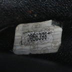 Black Leather Chanel Shoulder Bag