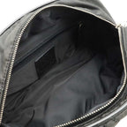 Black Leather Chanel Shoulder Bag