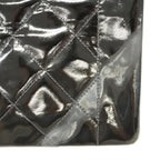 Black Leather Chanel Shoulder Bag
