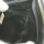 Black Leather Chanel Shoulder Bag