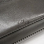 Black Leather Chanel Shoulder Bag