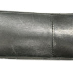 Black Leather Chanel Shoulder Bag