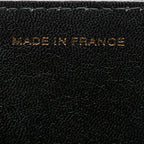 Black Leather Chanel Flap Bag