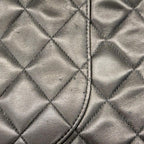 Black Leather Chanel Shoulder Bag