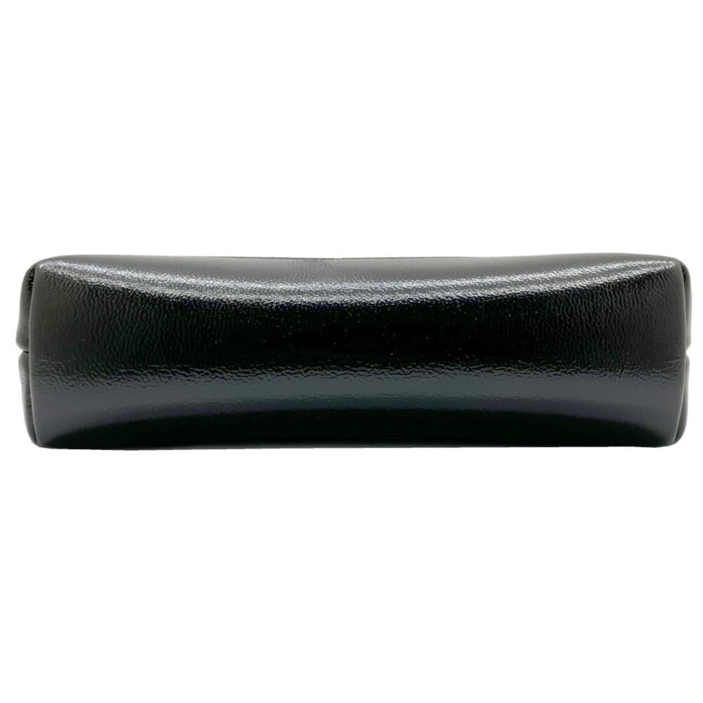 Black Leather Chanel Shoulder Bag