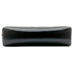 Black Leather Chanel Shoulder Bag