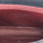Black Leather Chanel Shoulder Bag