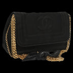 Black Nylon Chanel Shoulder Bag