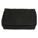 Black Nylon Chanel Shoulder Bag