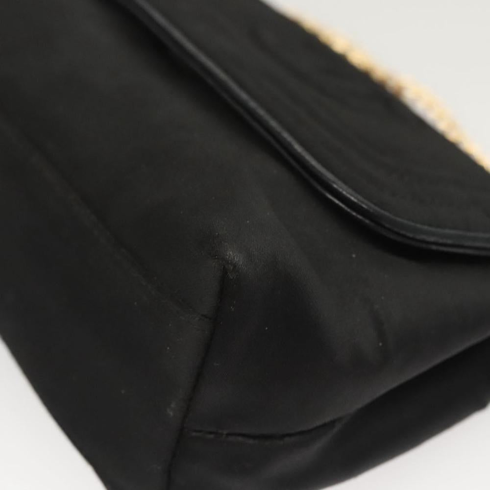 Black Nylon Chanel Shoulder Bag