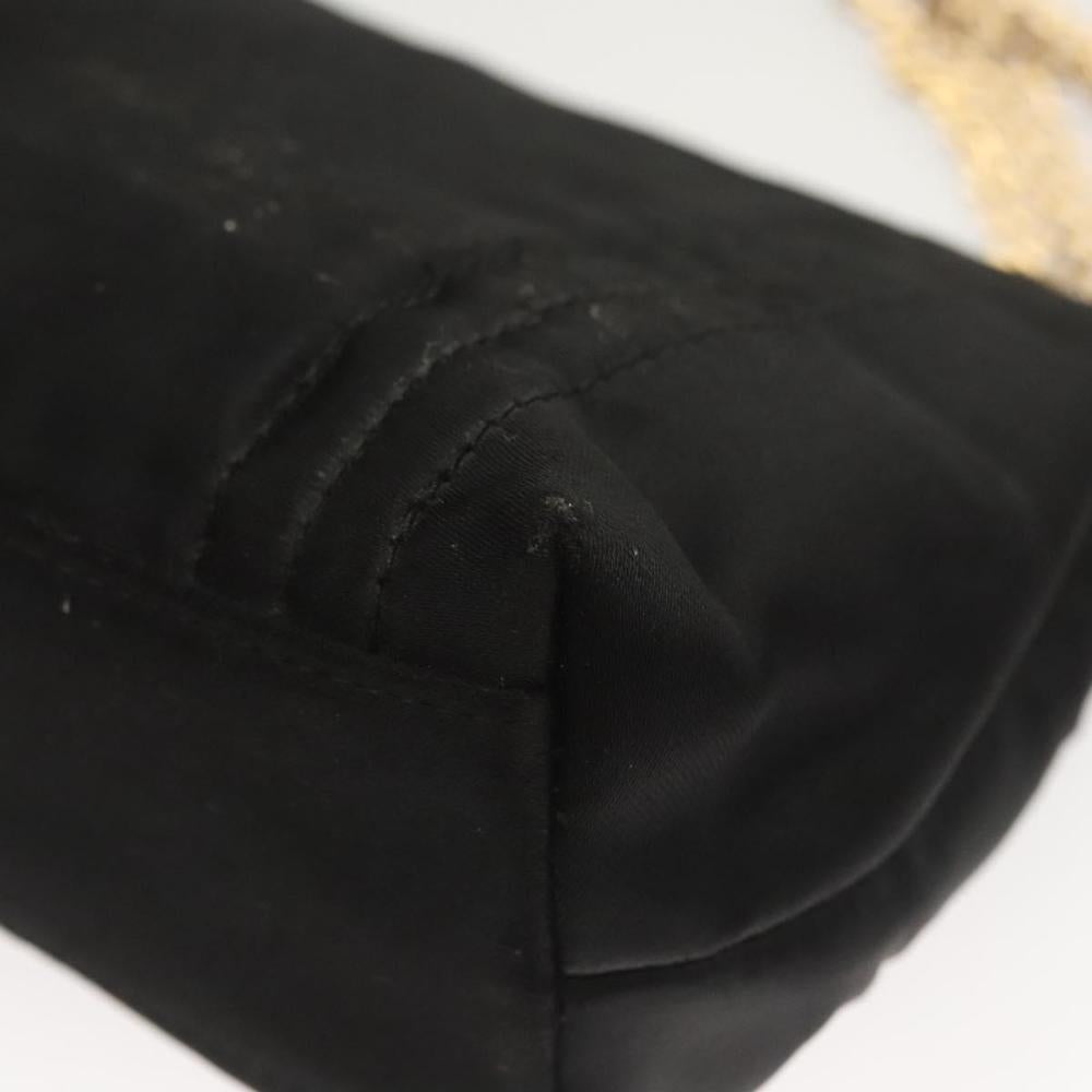 Black Nylon Chanel Shoulder Bag