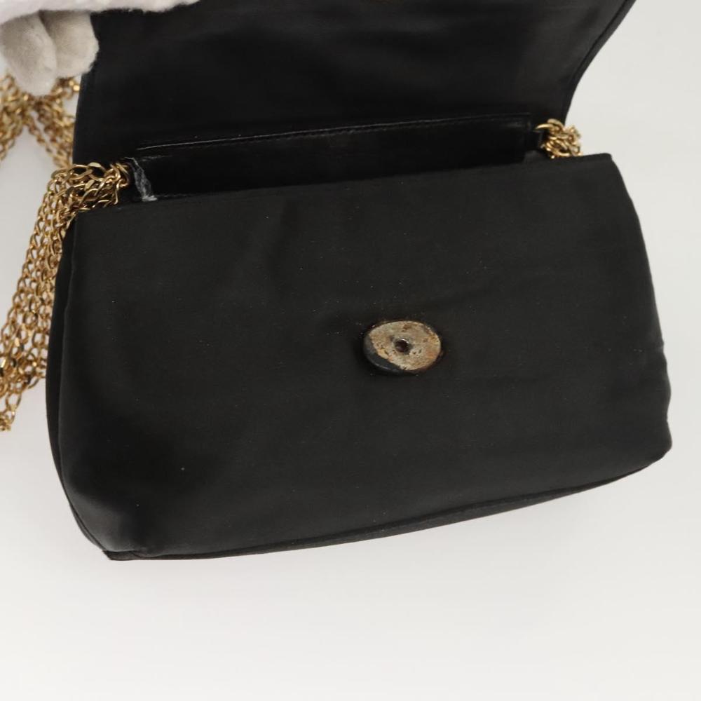 Black Nylon Chanel Shoulder Bag