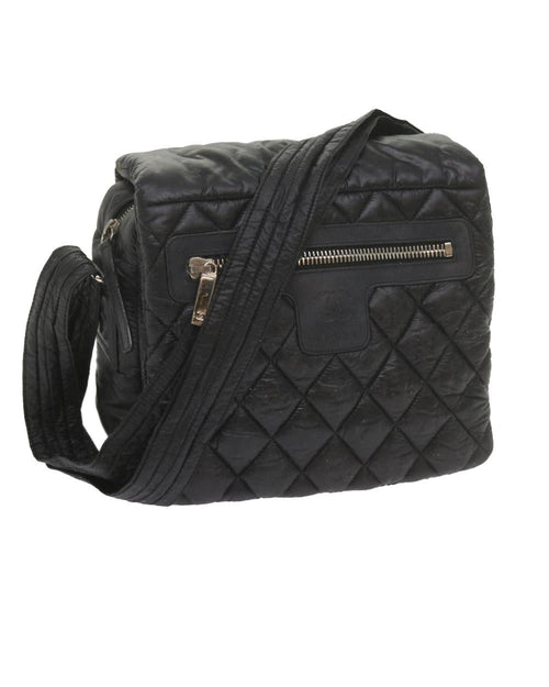 Black Nylon Chanel Shoulder Bag