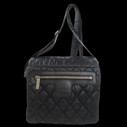 Black Nylon Chanel Shoulder Bag