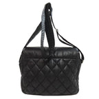 Black Nylon Chanel Shoulder Bag