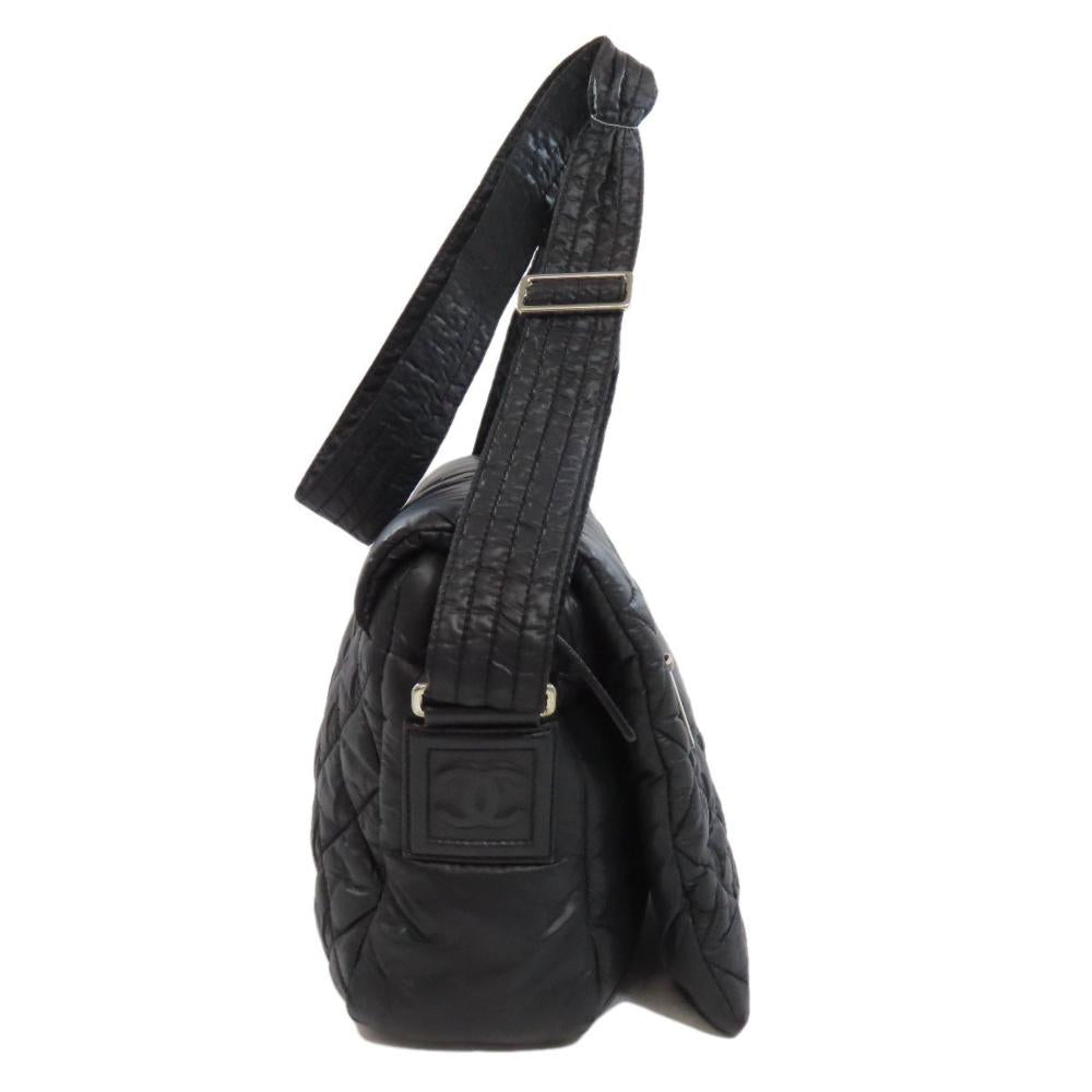 Black Nylon Chanel Shoulder Bag