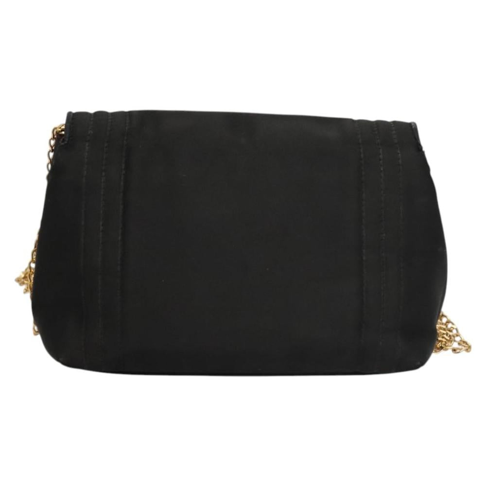Black Nylon Chanel Shoulder Bag