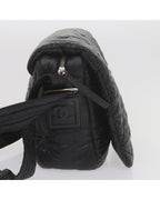 Black Nylon Chanel Shoulder Bag