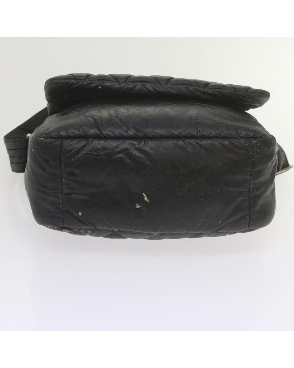 Black Nylon Chanel Shoulder Bag
