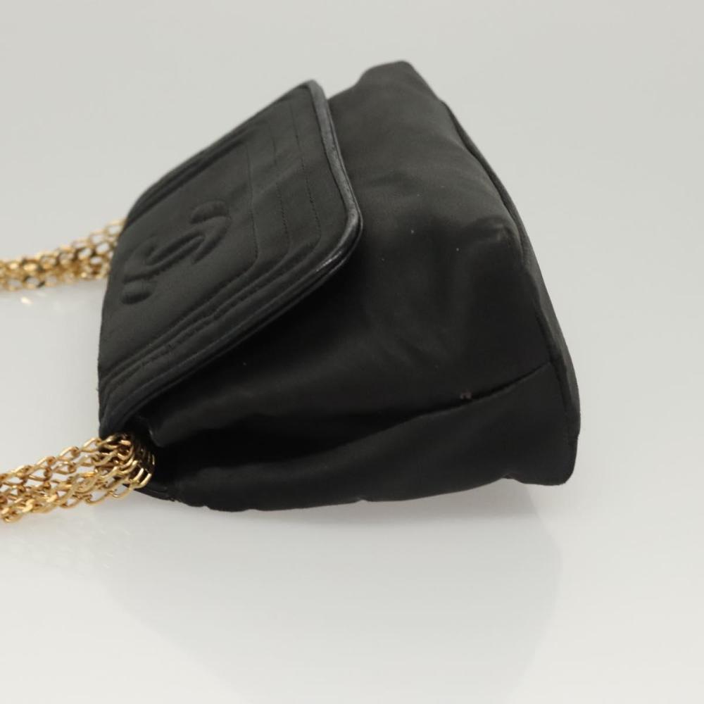 Black Nylon Chanel Shoulder Bag