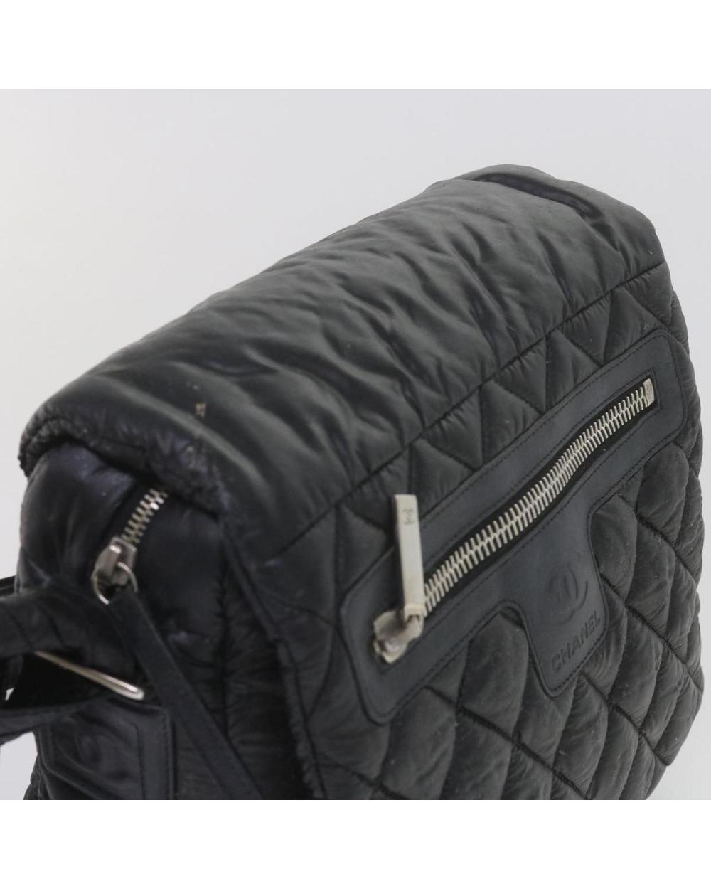 Black Nylon Chanel Shoulder Bag