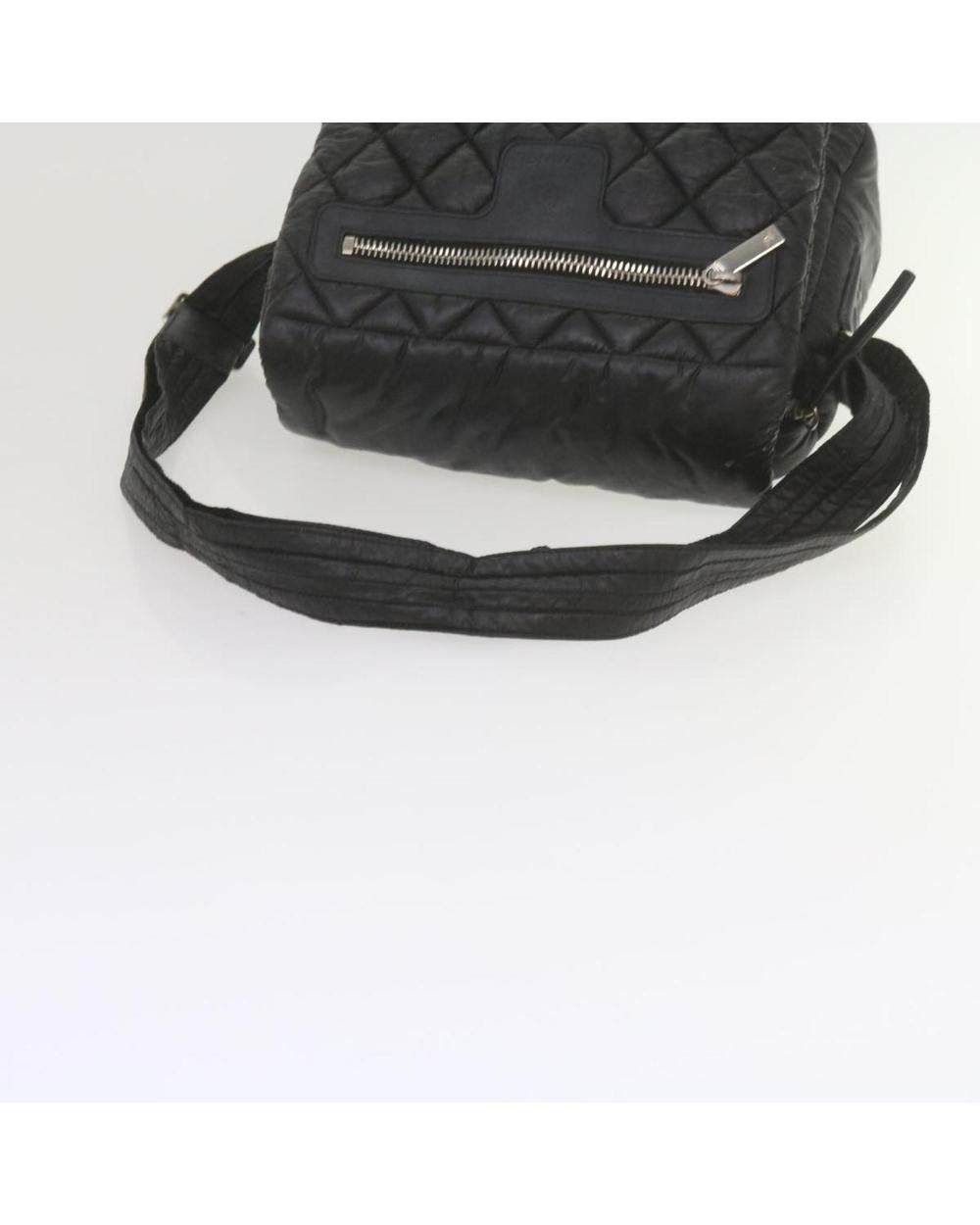 Black Nylon Chanel Shoulder Bag