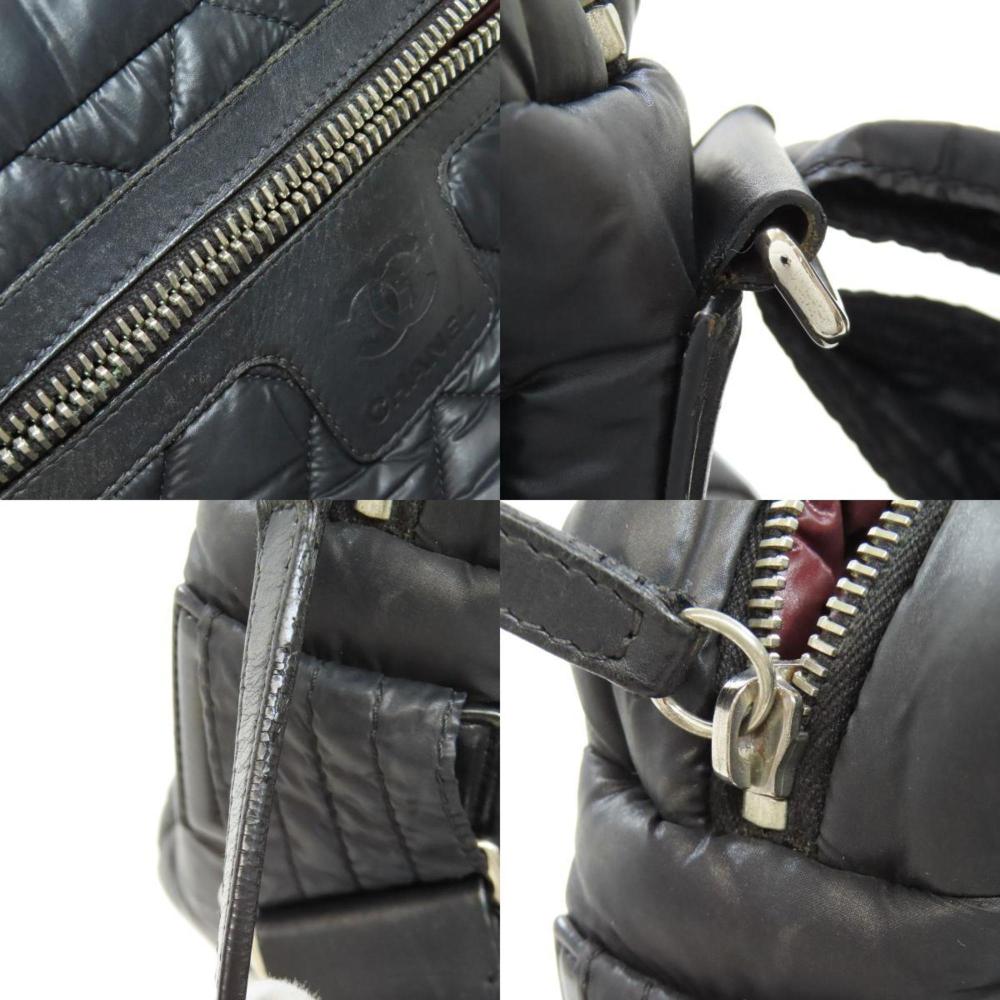 Black Nylon Chanel Shoulder Bag