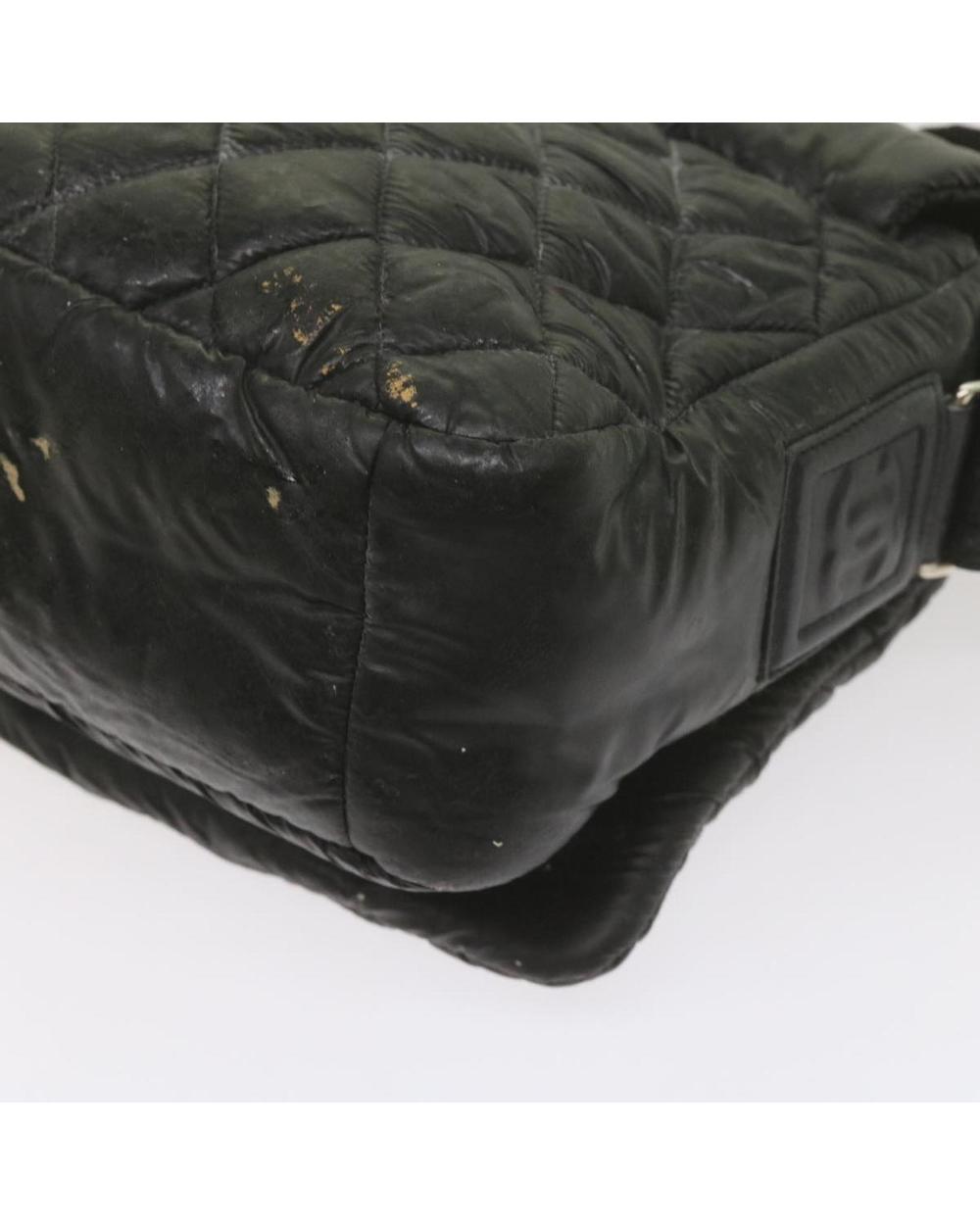 Black Nylon Chanel Shoulder Bag