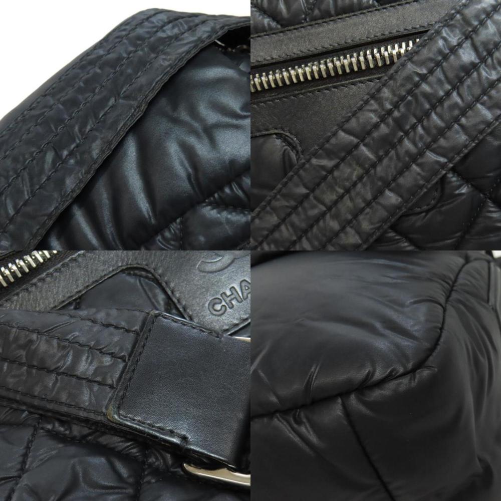Black Nylon Chanel Shoulder Bag