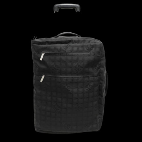 Black Nylon Chanel Travel Bag