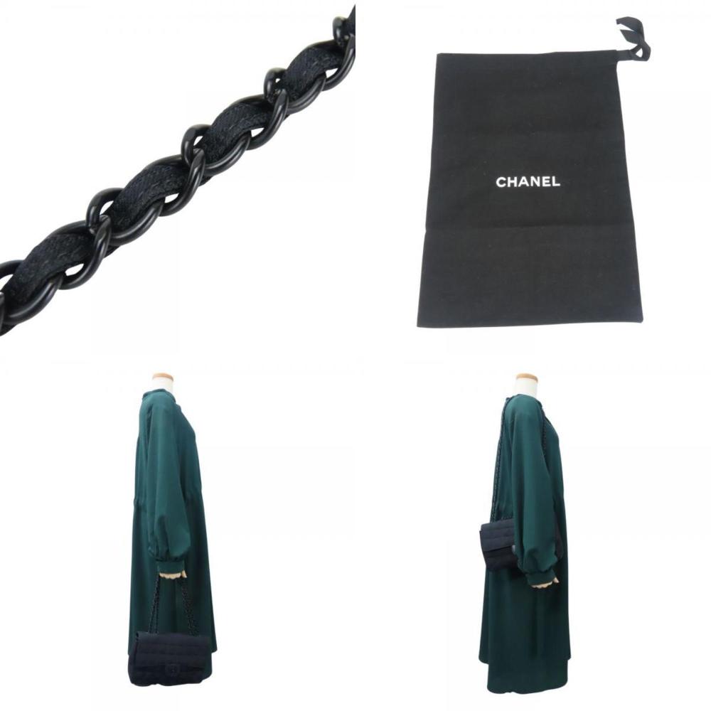 Black Nylon Chanel Travel Line