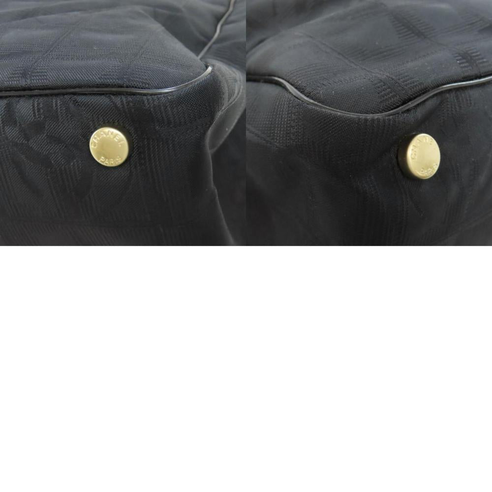 Black Nylon Chanel Travel Line